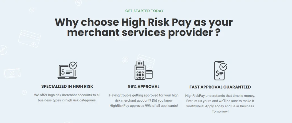 Perks of Choosing HighRiskPay.com