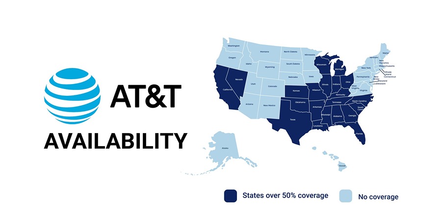 Understanding the ATT Coverage Map