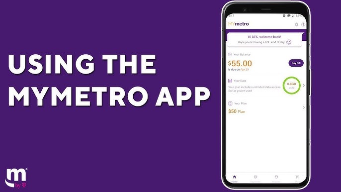 Using the Metro by T-Mobile App